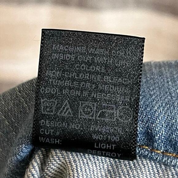 Joe’s Jeans Light Wash Distressed “The Legging” Fit Jeans Size Medium‎ - Picture 8 of 9